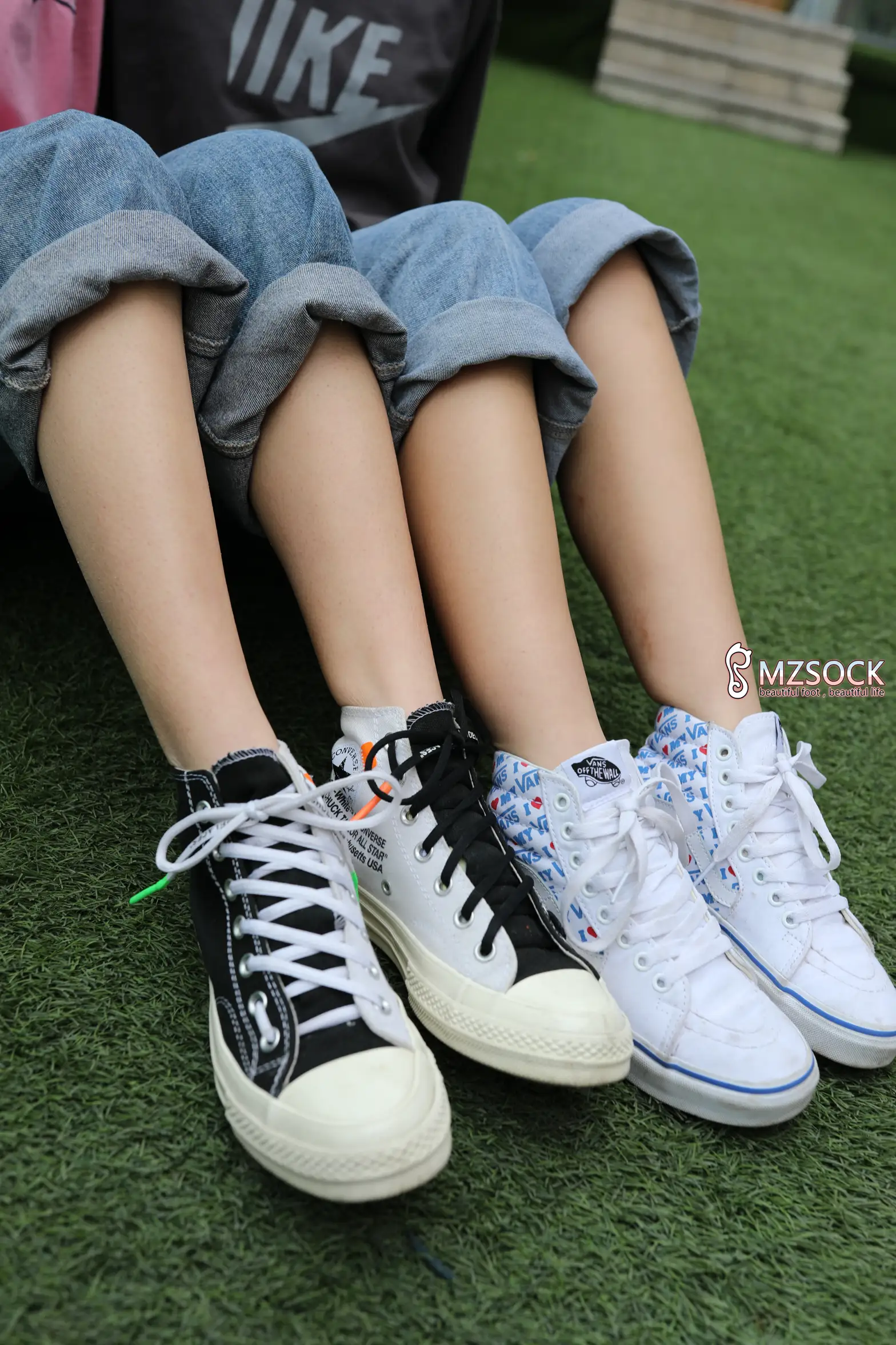 [Mzsock] Love beautiful feet NO.010 garden#[74P]-45