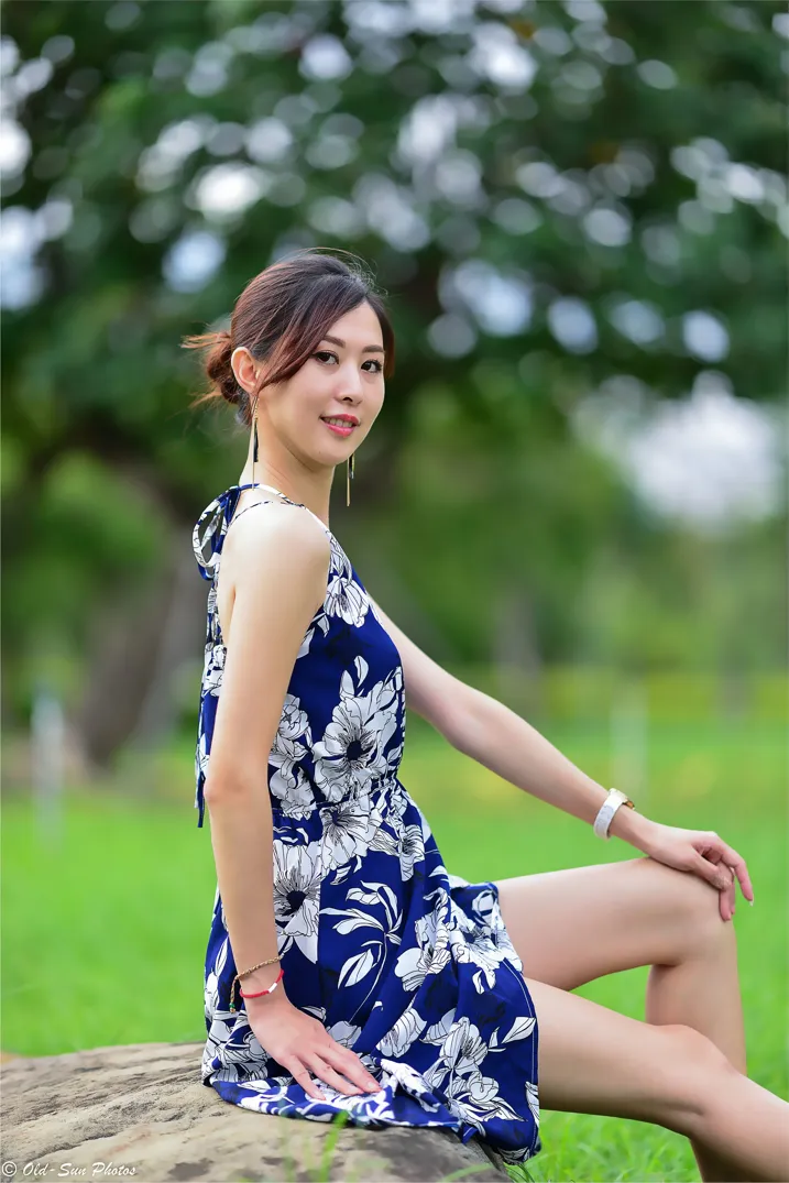 [Mzsock] NO.196 Zhao Tingting dress with cool and high legs street photography#[105P]-7